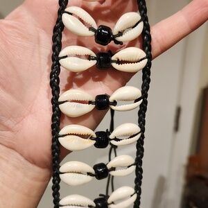 African Tribal Seashell Belt